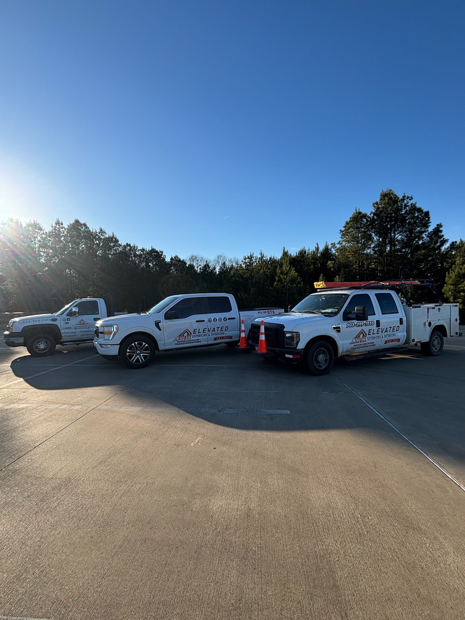 Elevated Exteriors and Interiors service fleet